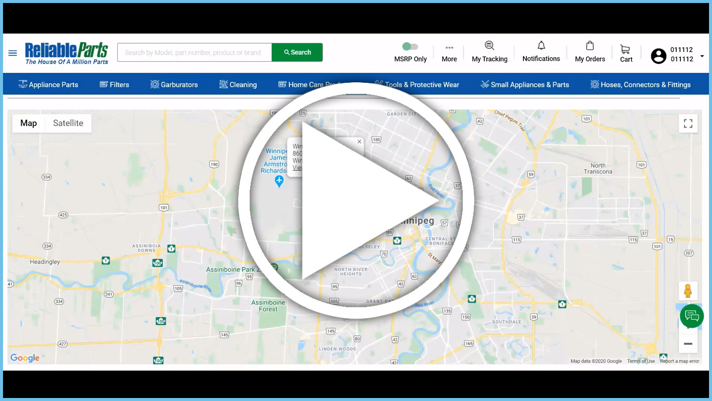 Sitetour Reliable Parts Canada